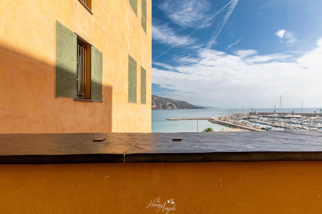 Vista Mare E Comfort In Centro Storico Menton Ngoại thất bức ảnh